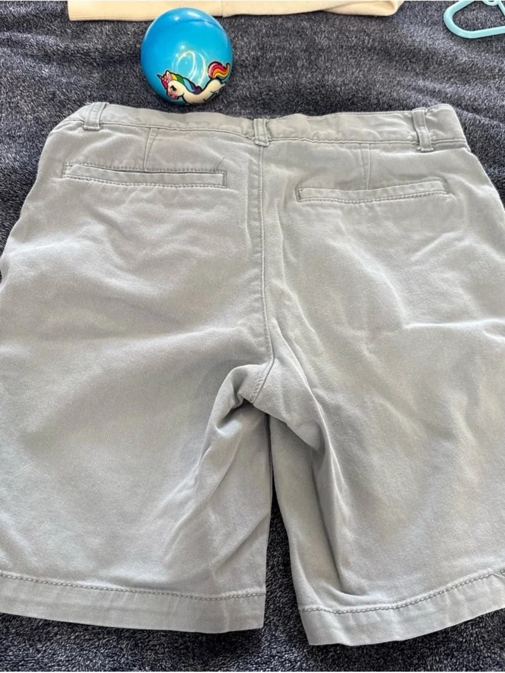 The Children's Place Light Gray Boys' Chino Shorts